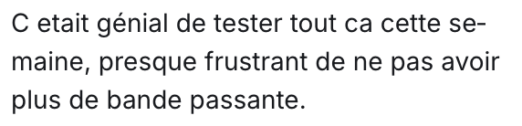 Capture de témoignage alumnie