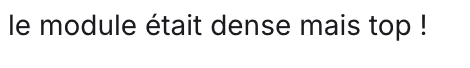 Capture de témoignage alumnie