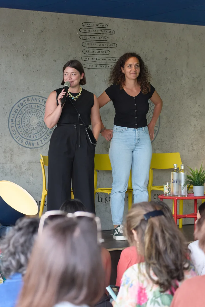 Pauline Trequesser et Élodie Soumeillan, cofondatrices de Colaboria